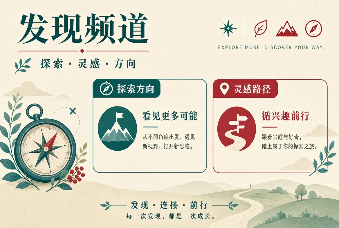 发现频道专题视觉