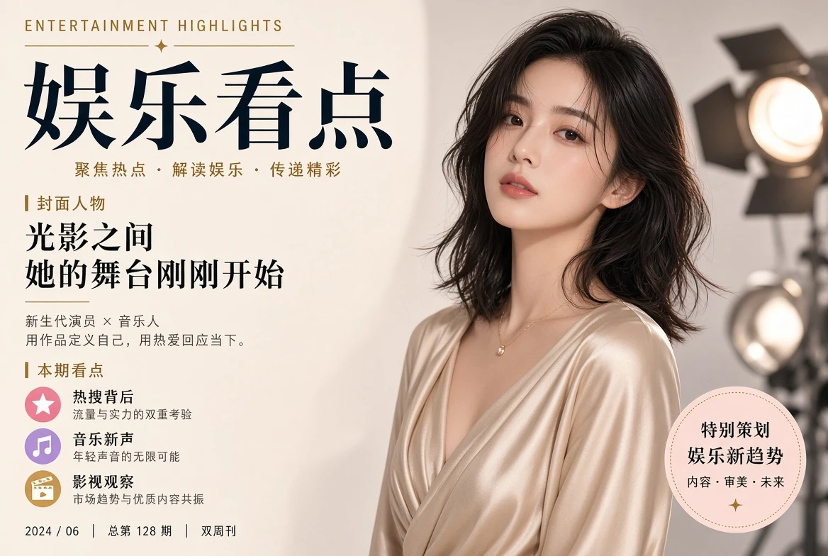 娱乐看点栏目视觉